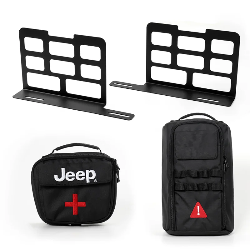 Для Jeep Wrangler JK JL 2007- Автомобильный багажник для хранения багажа походный коврик сумка для хранения Набор инструментов автомобильный Стайлинг