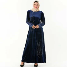 Djellaba Femme Kaftan abaya Дубай, Турция мусульманское платье хиджаб одежда для женщин мусульманских стран Tesettur Elbise молитва турецкий исламский Халат