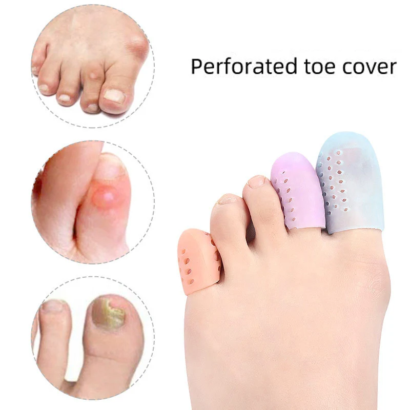 Toe Separators toe separators toe protectors Silicone Thumb Toe Protector Sleeve Separator Toe Covers