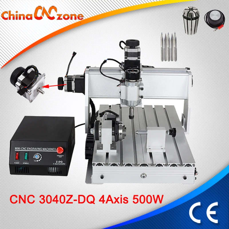 CNC 3040 3Axis гравировальный фрезерный станок 3 осевая фрезерная гравировальная