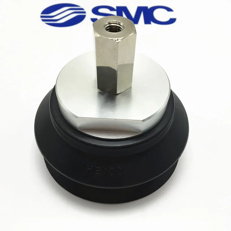 

ZPX100HBN-B01-B10 SMC Vacuum Pad Large/Heavy Duty Type Lateral Vacuum Entry Without Buffer ZPX series pneumatic Suction Cup