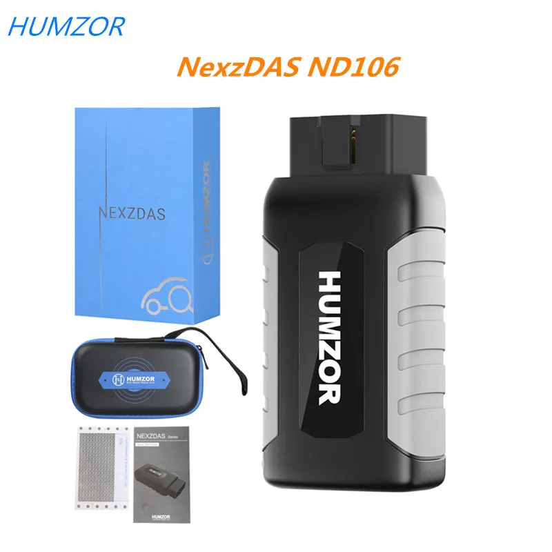 

Humzor NexzDAS ND106 Bluetooth Special Function Resetting Tool on Android & IOS for ABS, TPMS, Oil Reset, DPF