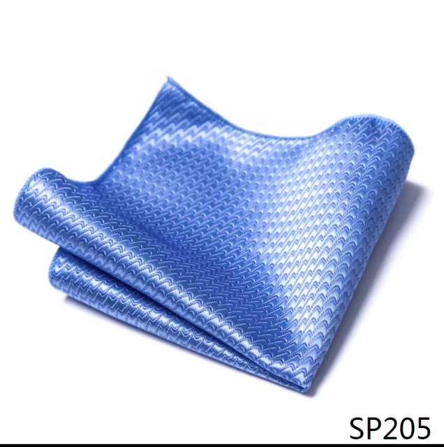 Fashion 100% Silk Hankerchief Scarves Vintage Hankies Men's Pocket Square Handkerchiefs Striped Solid Snot Rag 22*22 cm SP205