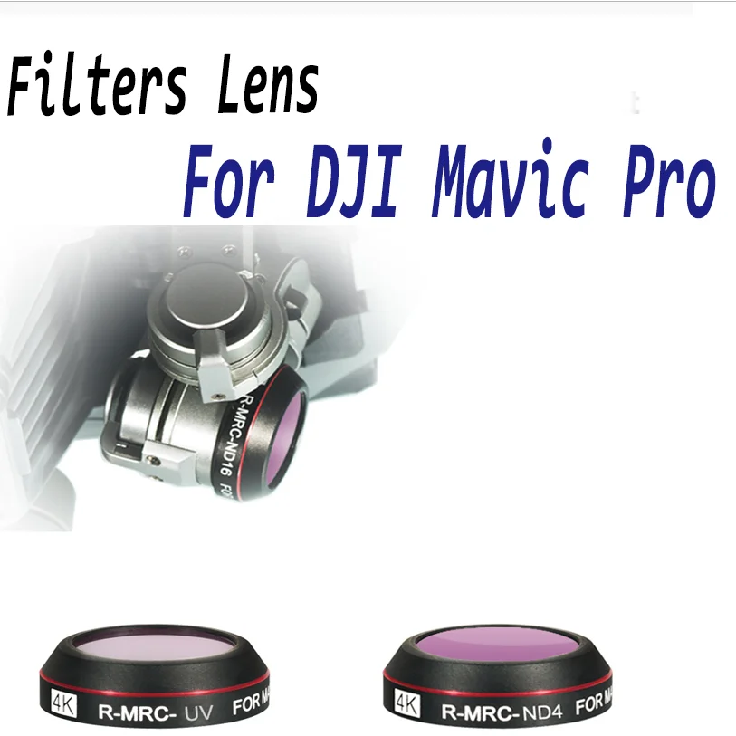 Drone Filter For DJI Mavic Pro CPL UV STAR ND 16 32 Lens