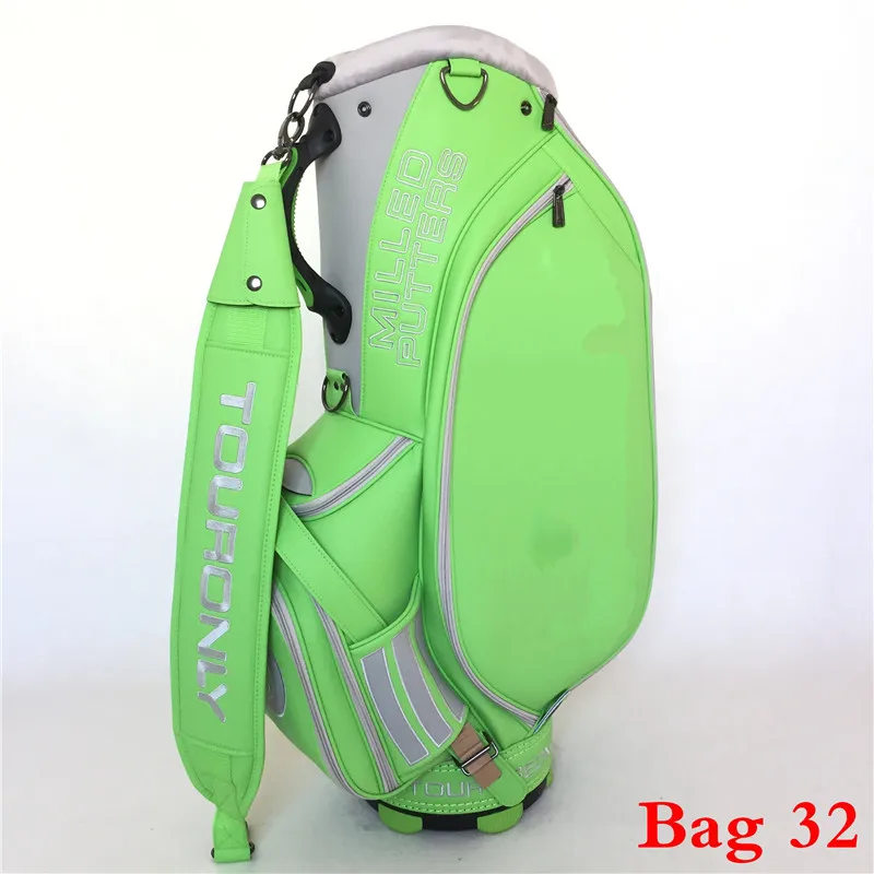 

Green Color Golf Bag Golf Clubs Bag for Driver fairway wood iron wedges hybrid use