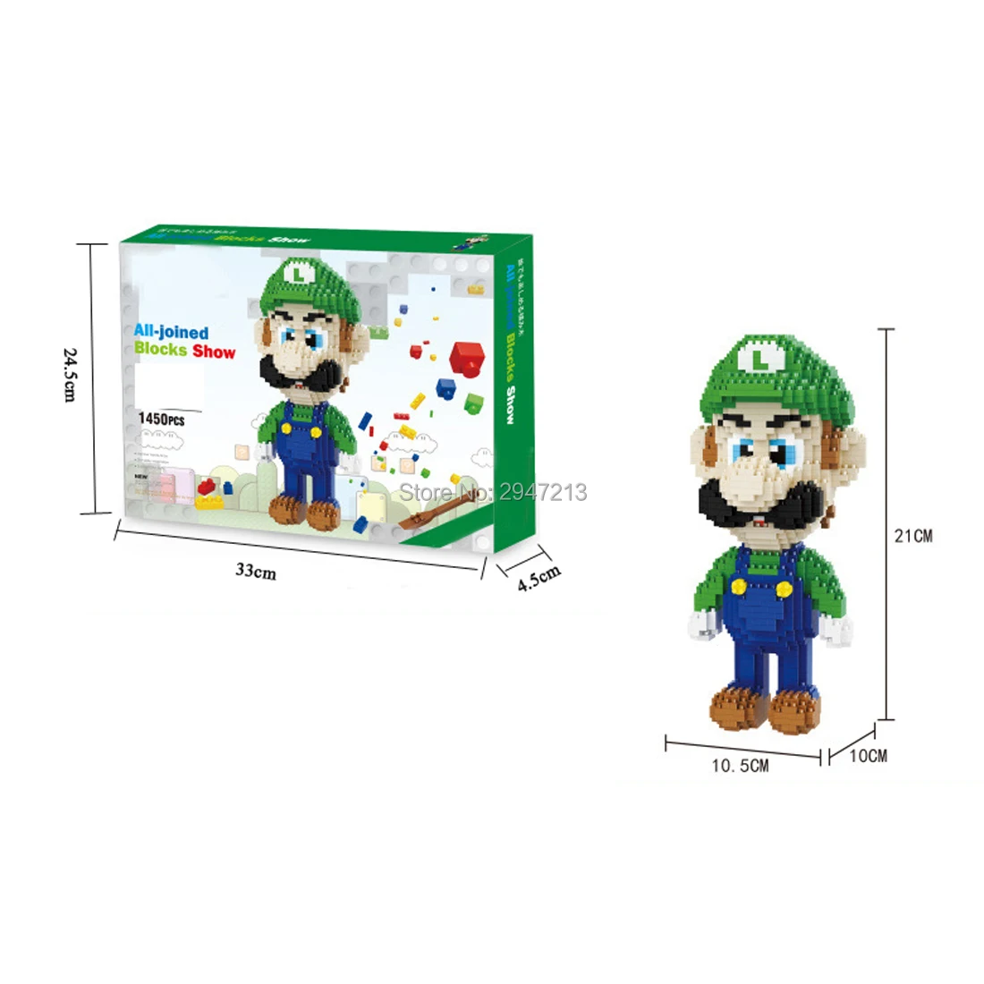 Хит Lepining creators Классическая японская игра Nintendo Супер Марио Братья Луиджи фигурка