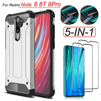 

Case Glasses on Redmi Note 8 Pro T Hard Case Xiaomi Redmi Note 8Pro 8T 8 Silicone Rugged Cover redmi-note-8t note8pro Armor Case
