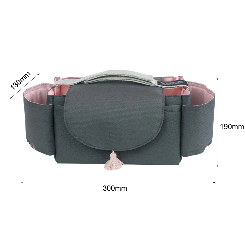 MrY Stroller Accessories Travel Nappy Baby Stroller Organizer Bag Mummy Diaper Bag Hook Baby Carriage Waterproof Large Capacity
