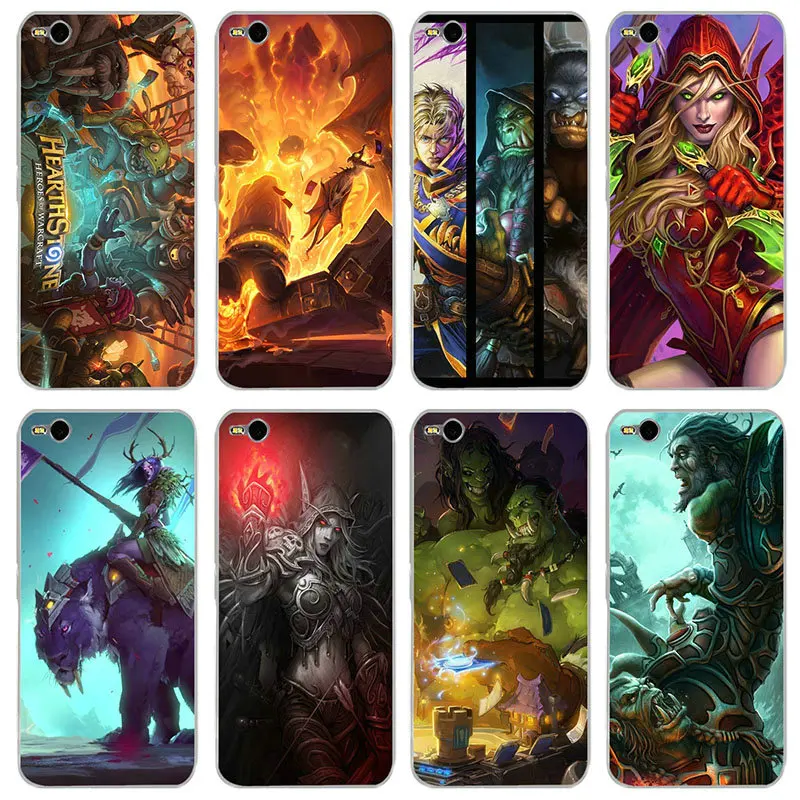 Герой Hearthstone наксрамас чехол для телефона из мягкого силикона ТПУ с рисунком