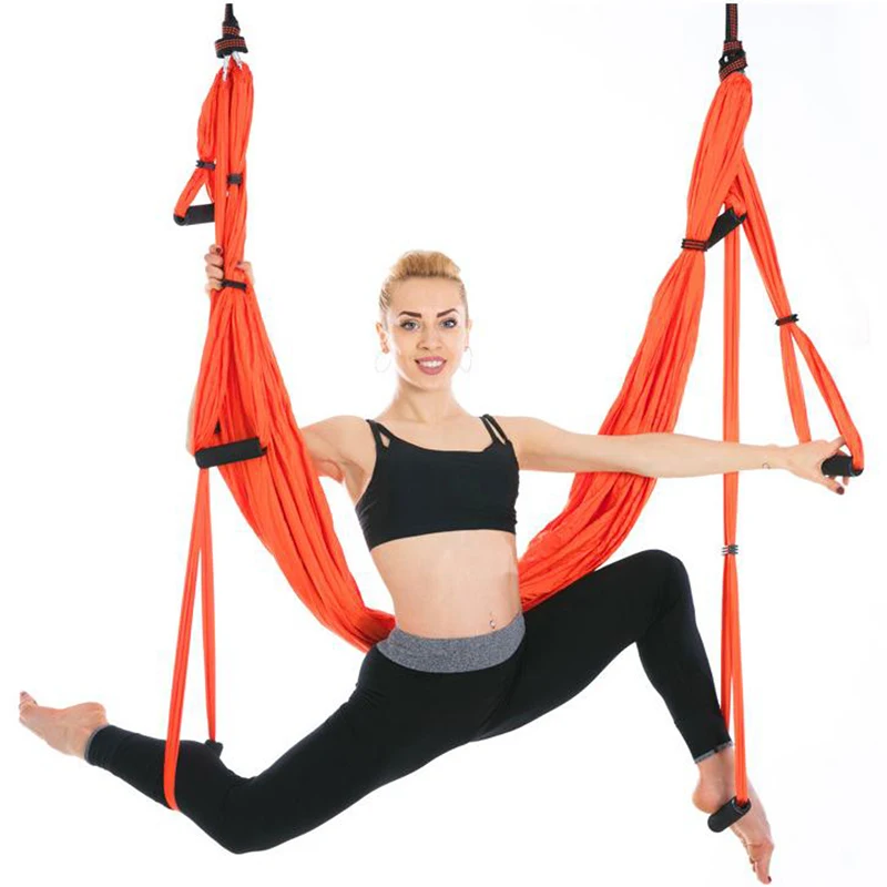 show in picture Набор для аэрофотосъемки для йоги, слинг для йоги, инверсия, инструмент для йоги, гамак, комплект для слинга, антигравитационный Потолочный подвесной слинг для йоги, инверсия, качели - Цвет: show in picture