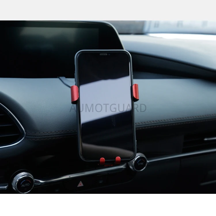 Автомобильный Стайлинг Гравитационный телефон держатель GPS для Mazda 3 2019 2020