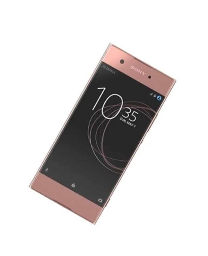 Розовый Sony Xperia XA1 разблокирована Две sim-карты 32 Гб rom 3 Гб ram 5,0 дюймов 4G LTE Поддержка NFC мобильный телефон - Цвет: Розовый