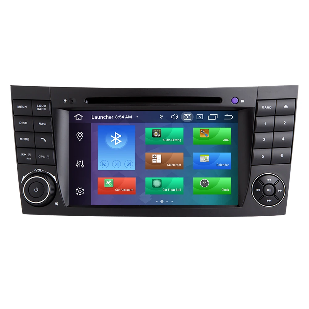  2din Android 9.0 Car DVD Multimedia For Mercedes Benz E-class W211 E200 E220 E300 E350 E240 E280 CL