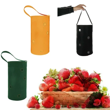 

Hanging Garden Planter Bed Planting Grow Bag Strawberry Plants Pot Pouch Grow Bags Pot Home Garden Tools Vegetable Jardin Seedl