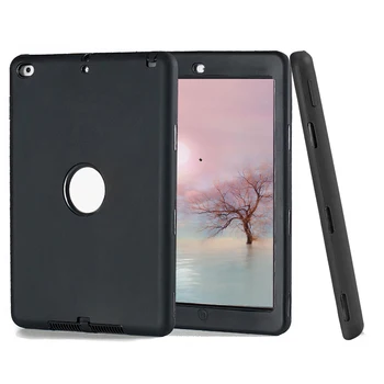 

Heavy Duty Armor Protective Case Full-body Cover Anti-fall Shockproof For Ipad Mini Built-in Screen Silicone Tablet Durable