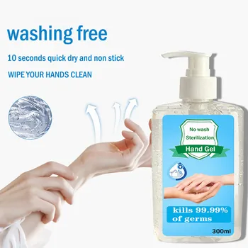 

Health Alcohol-free Bacteriostatic Portable All In One Gel Cream 300ml Gel Desinfectante De Manos Antibacterial Hand Gel