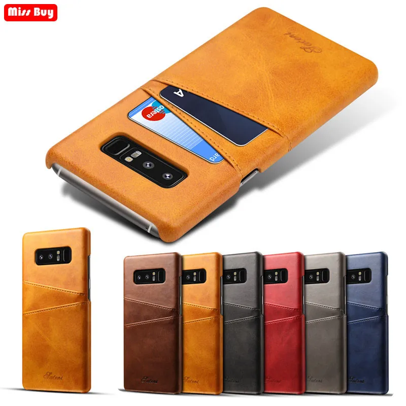 

For Samsung Galaxy Note 8 Case Luxury Leather Phone Cases For Samsung Galaxy Note8 Coque Capa Slim Cover With Card Pocket Shell