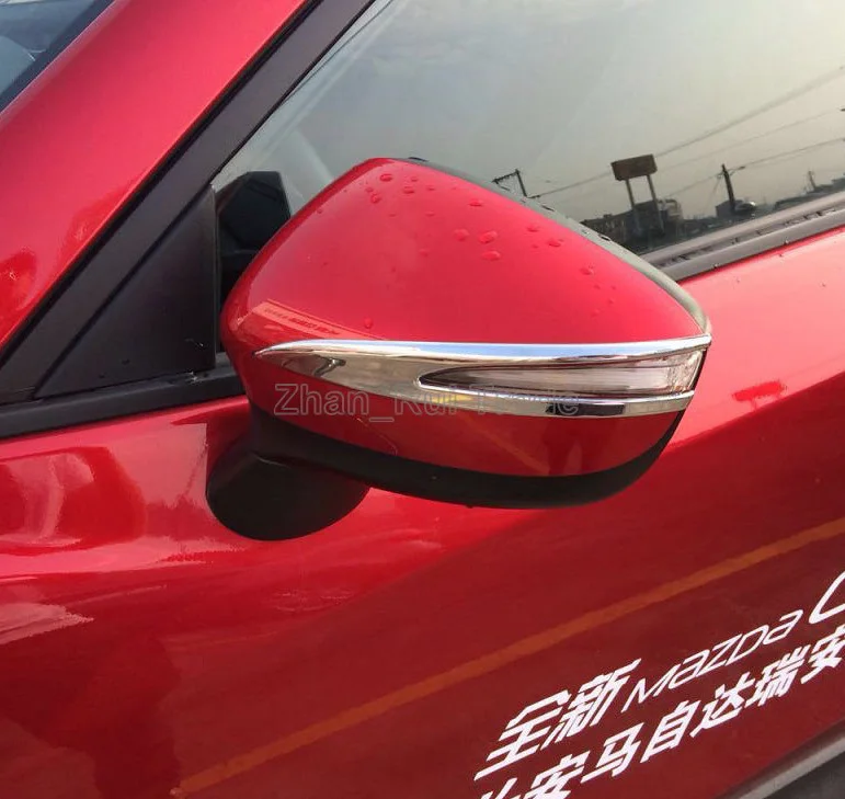 Для Mazda CX-5 CX5 2015 2016 автомобильные хромированные аксессуары из АБС-пластика