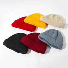 COKK осень зима вязаные шапочки шапки для мужчин и женщин твердые трикотажные Skullies шапочки хип-хоп Gorro капот Винтаж стрейч шапка женская