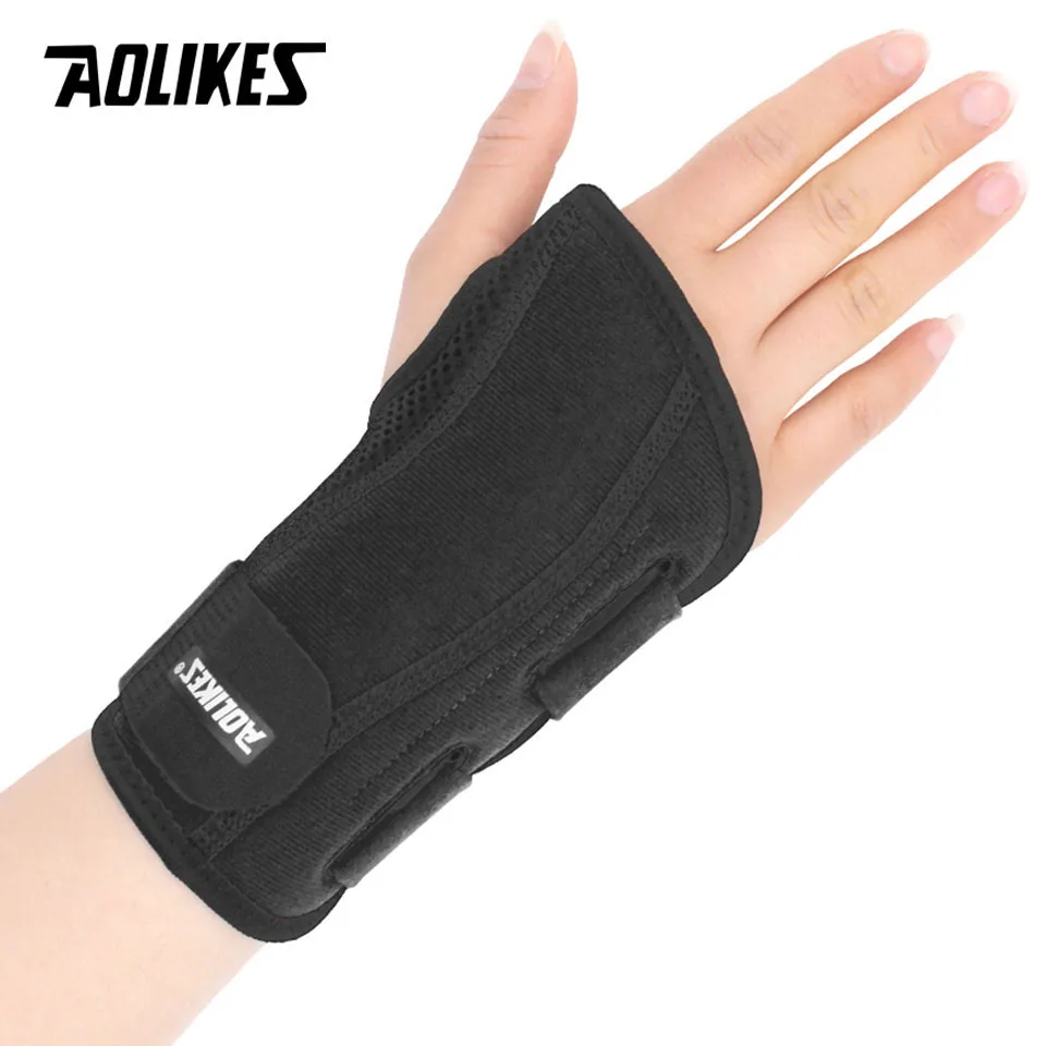1PC Adjustable Wrist Fitted Stabilizer Splint Carpal Tunnel Hand Compression Support Wrap for Wrist Injuries Pain Relief wrist brace,wrist guard,wrist support,wrist support band