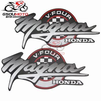 

Fuel Gas Tank Emblem Badge Decals Side Stickers Glue Pad For Honda Magna V-FOUR V25 V30 V42 V45 V65 VT250 VF250 VF500 VF 700 750