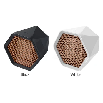 

600W Portable Electric Heater Desktop Heating Warm Air Fan Hexagonal Heater Warmer Machine Heating Stove Radiator