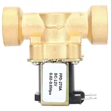 DC12V 1/" Женский латунный Электрический Соленоидный клапан нормально воды Впускной клапан