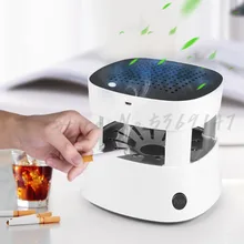 Очиститель воздуха маленькая настольная пепельница для офиса дома спальни очиститель запахов портативный для курения артефакт формальдегид