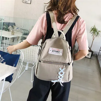 

High Quality Backpack Women Fashion Wild Oxford Cloth Mother Student Bag Small Backpack Shoulder Bag 2019 New Multi-Purpose N3
