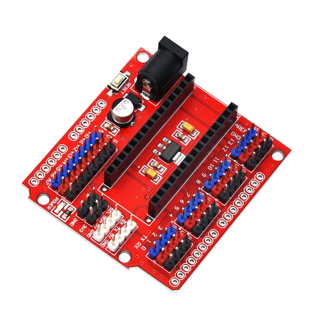 KEYES Nano 328P IO щит для Arduino Nano v3.0 адаптер расширения