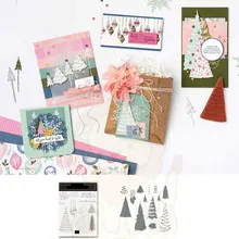 

Christmas Magic Tree Metal Cutting Dies Stamps Scrapbook Diary Decoration Stencil Embossing Template DIY Greeting Card 2021 New