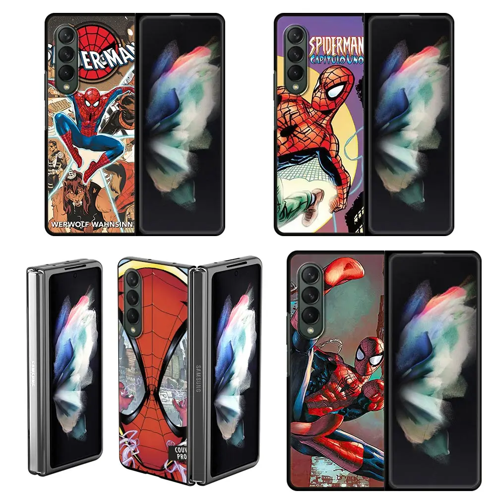 Твердый чехол для телефона Marvel Человек-паук Samsung Galaxy Z Fold3 полный защитный Fold 3 |