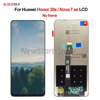 

For Huawei Honor 30s LCD For Huawei Nova 7 se lcd Display Touch Screen Digitizer Assembly Replacement Accessory 6.5" 100% Tested