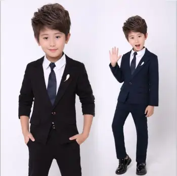 

2019 Boys Suits for Weddings Brand Prince Kids Party Tuxedos clothes Boys Gentlemen Birthday Dress Blazer Pants 2PCS Costumer