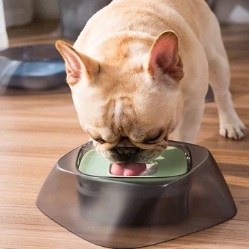 

Water Feeder for dogs and Cats Pets Drinking Bowl Environmental protection PVC Dog accessories Suspension Not wet mouth 1.4L