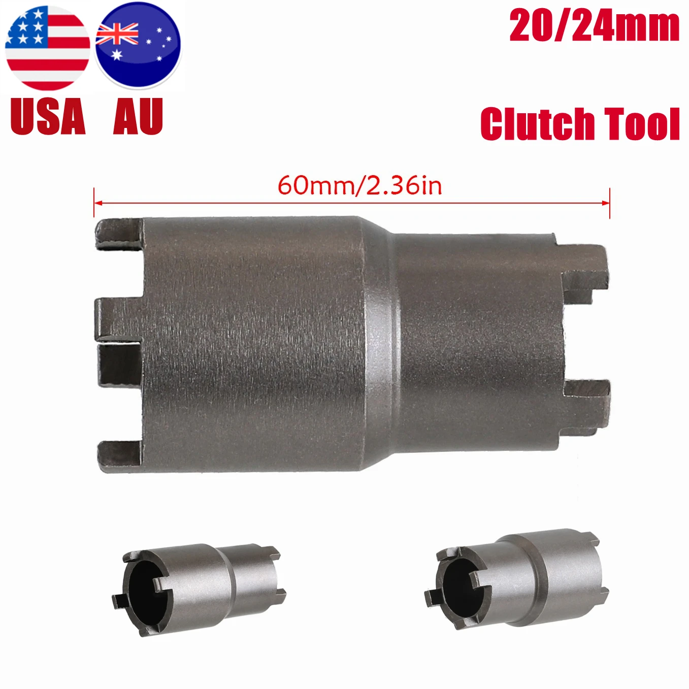 20/24mm Clutch Tool Lock Nut Spanner Wrench For Honda CRF50 XR200 XR50 C70 ATC70 