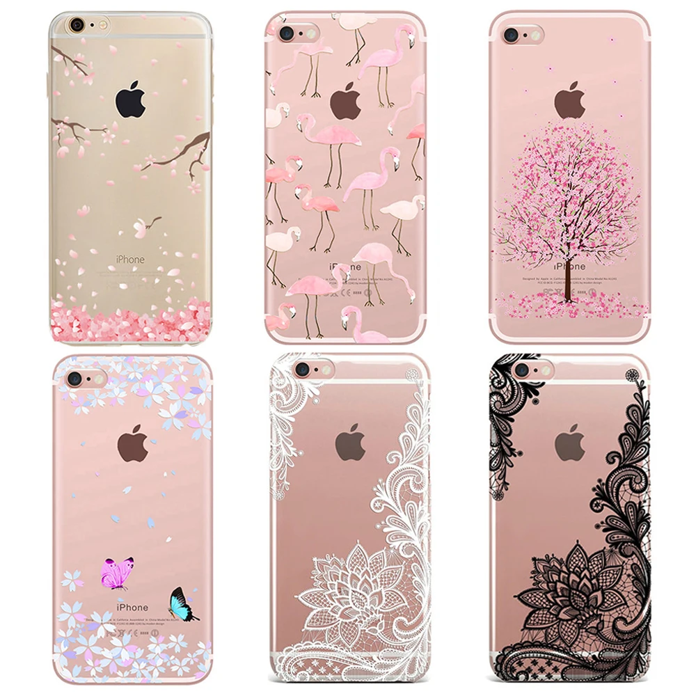 Прозрачный силиконовый мягкий чехол для IPhone 11 12 Pro Max 7 8 6S 6 Plus X Xr Xs 5 5S SE 2020