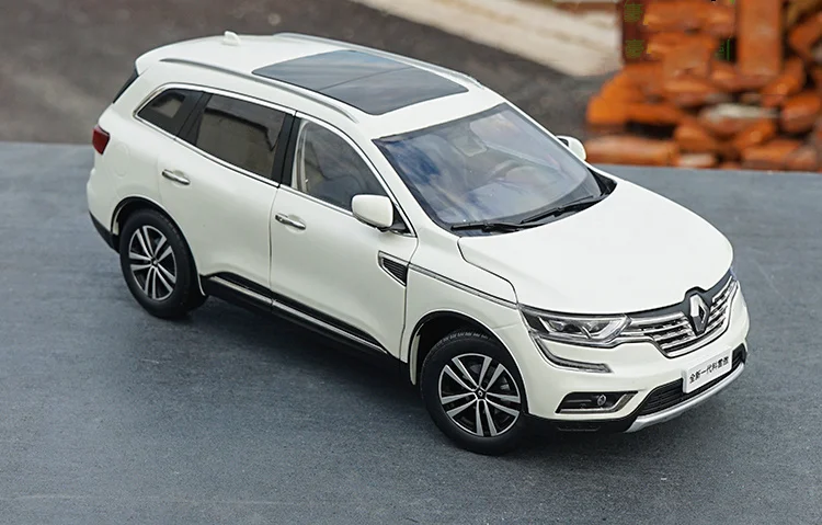 Высокое качество 1:18 новая модель из сплава RENAULT KOLEOS, высокая имитация литого металла модель автомобиля SUV, сбор подарков