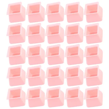 

20 PCs Square Chair Feet Covers Chair Leg Covers Table Feet Caps Chair Feet Protectors Table Feet Covers for Chair Furniture Tab