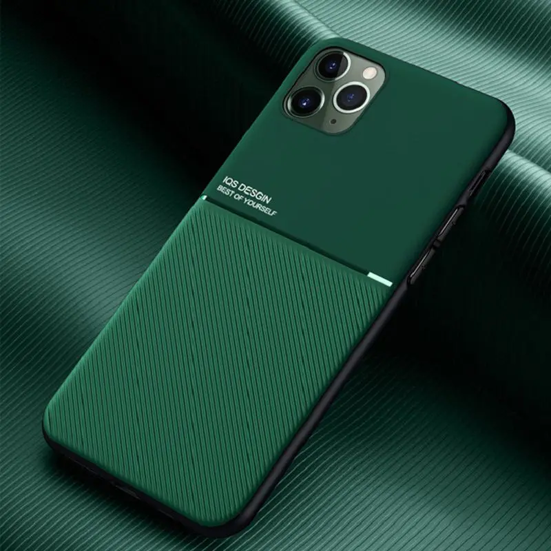 

For Iphone 11 Pro Max Case Anti Fall Silicone Cover For Iphone X Xr Xs Max 6 7 8 Plus Pc Frosted Stripe 4 Colors