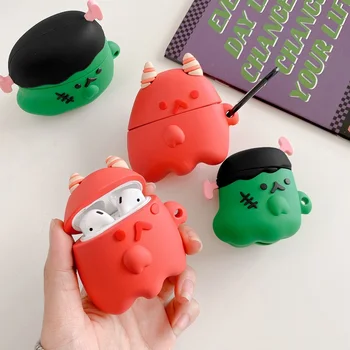 

Korean Cartoon Elf Airpods 1/2 Pro Case Cute Earphone Case Soft Silicone Wireless Bluetooth Headphone Cover for Apple Airpod 1 2