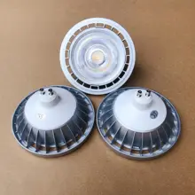 15W высокое качество супер яркий AR111 15 Вт COB светодиодный вниз светильник AR111 QR111 G53 светодиодный лампы светильник затемнения светодиодный светильник AC110V/220 V/DC12V