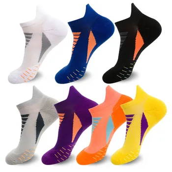 

Men Basketball Socks Sports Riding Cycling Running Sport Sock Summer Hiking Tennis Ski Man Bicycle Slip Socks EU 39-44 Meias