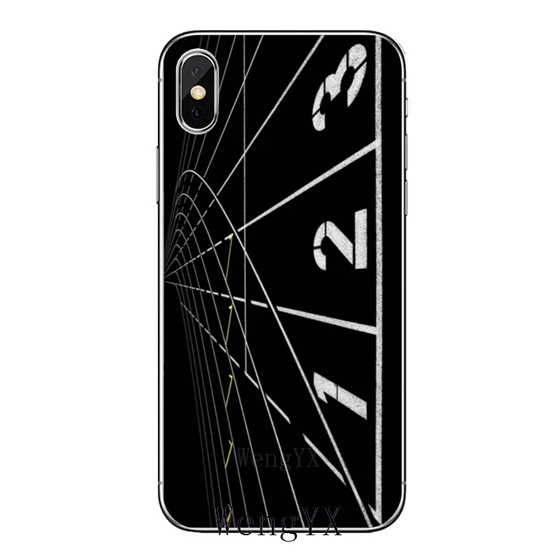 Легкая Беговая линия для iPhone XR X XS Max 8 7 6s 6 plus SE 5s 5c 5 iPod Touch аксессуары чехол для телефона