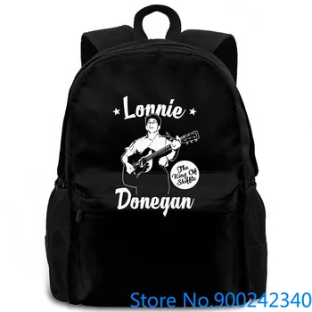 

LONNIE THE KING OF SKIFFLE DONEGAN UK FOLK ROCK adultS Punk women men backpack laptop travel school adult student