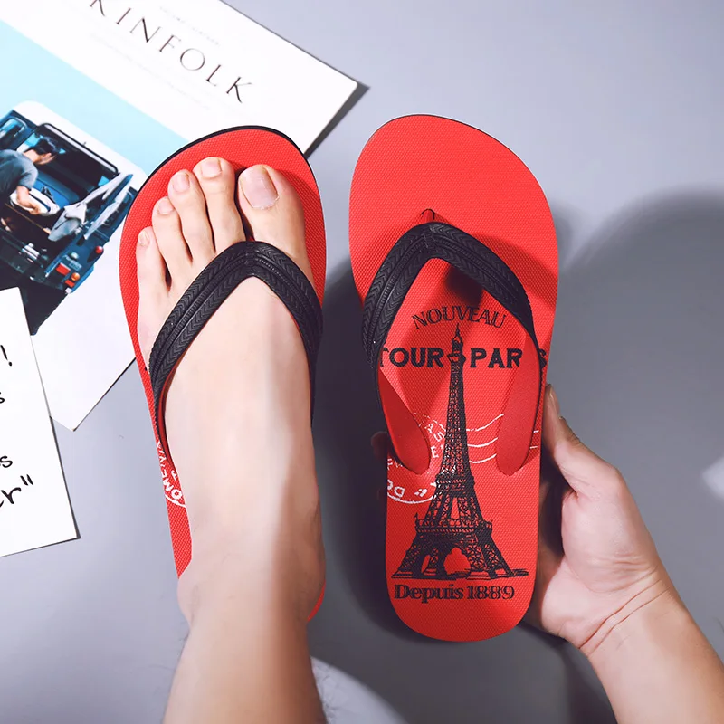 mens thick flip flops