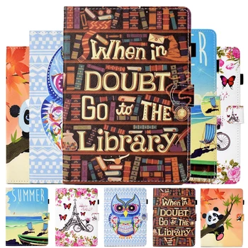 

Coque For Samsung Galaxy Tab A7 Case 10.4 inch 2020 SM-T500 T505 Cartoon Book Leather Stand Cover For Samsung Tab A7 Cover Cases