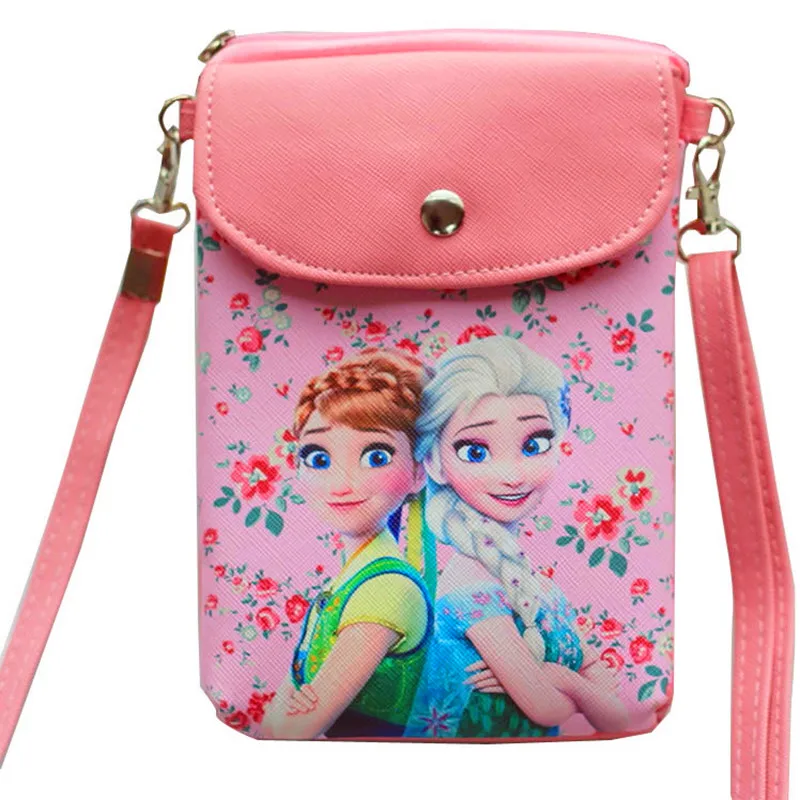 Милая сумка-мессенджер Disney Frozen princess из искусственной кожи для девушек Женская