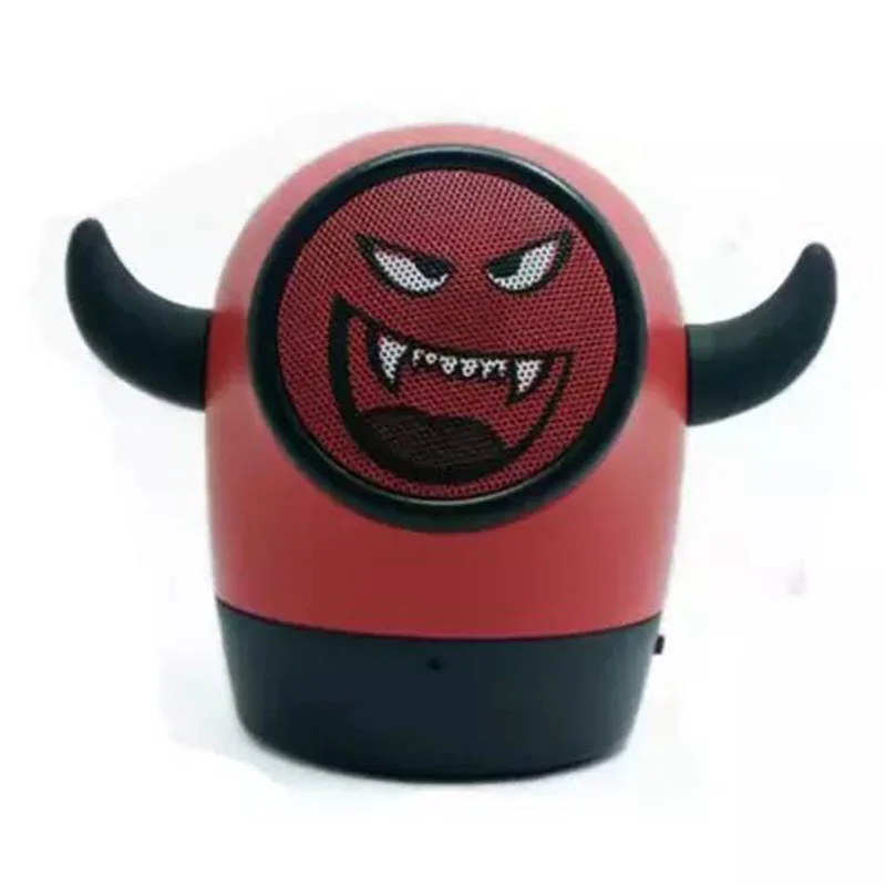 Портативный Bluetooth динамик мультфильм милый супер маленький наружный AUX аудио/3D