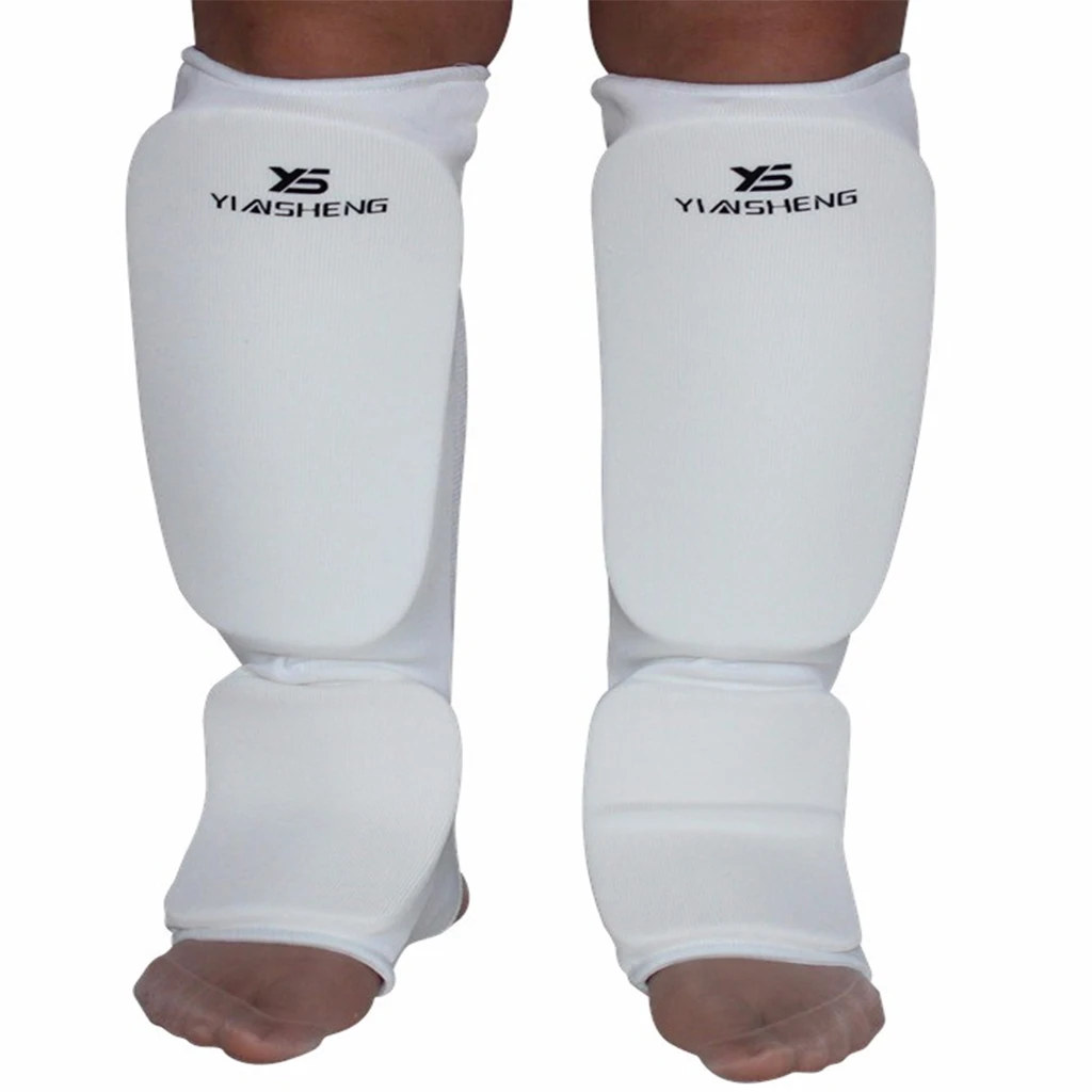 Taekwondo Karate MMA Shin Instep Groin Protector Leg Foot Crotch Guards Pads for Women Men Boxing Martial Arts